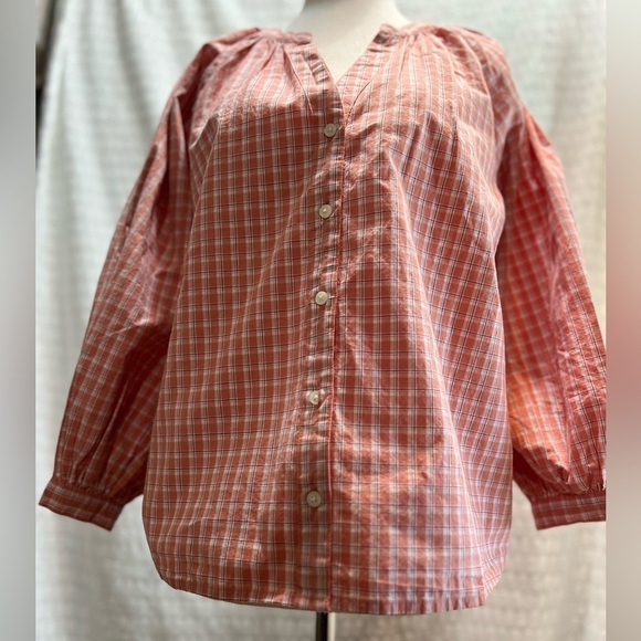 Levi's
Women's Lainey Printed Cotton
Button-Front Top Size S - Picture 9 of 11